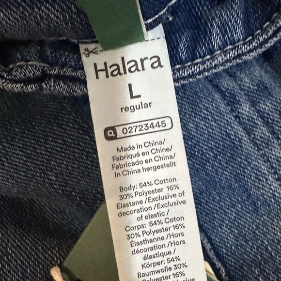 HALARA Flex Denim Woman’s Large- Tummy Control - Picture 6 of 8